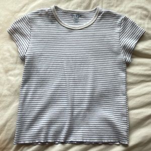 brandy melville striped tee